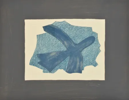 Lithographie Braque - L'envol