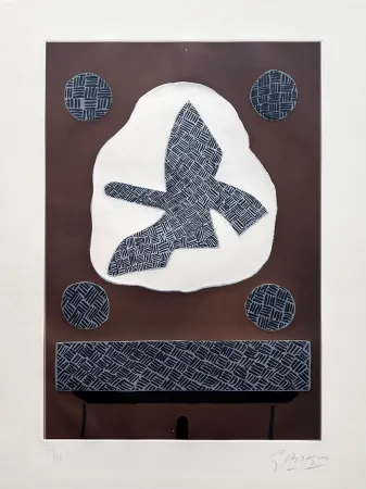 Eau-Forte Et Aquatinte Braque - L'oiseau de passage