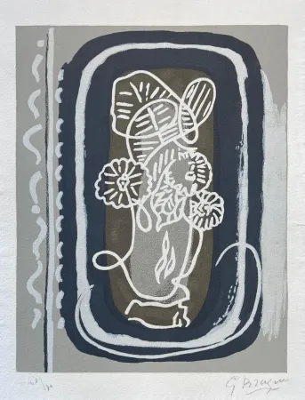 Gravure Sur Bois Braque - Si je mourais là-bas 