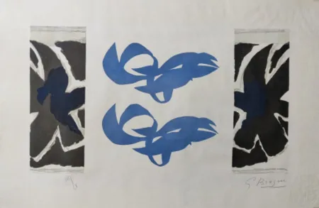 Eau-Forte Braque - Si je mourais là-bas