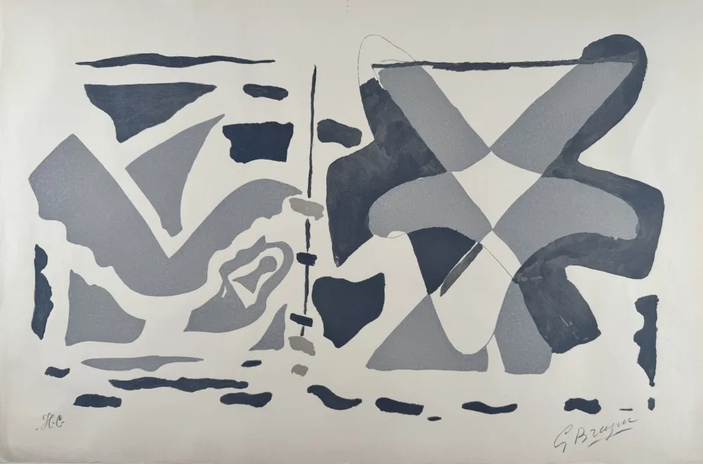 Gravure Sur Bois Braque - Si je mourais là-bas 