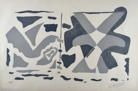 Gravure Sur Bois Braque - Si je mourais là-bas 