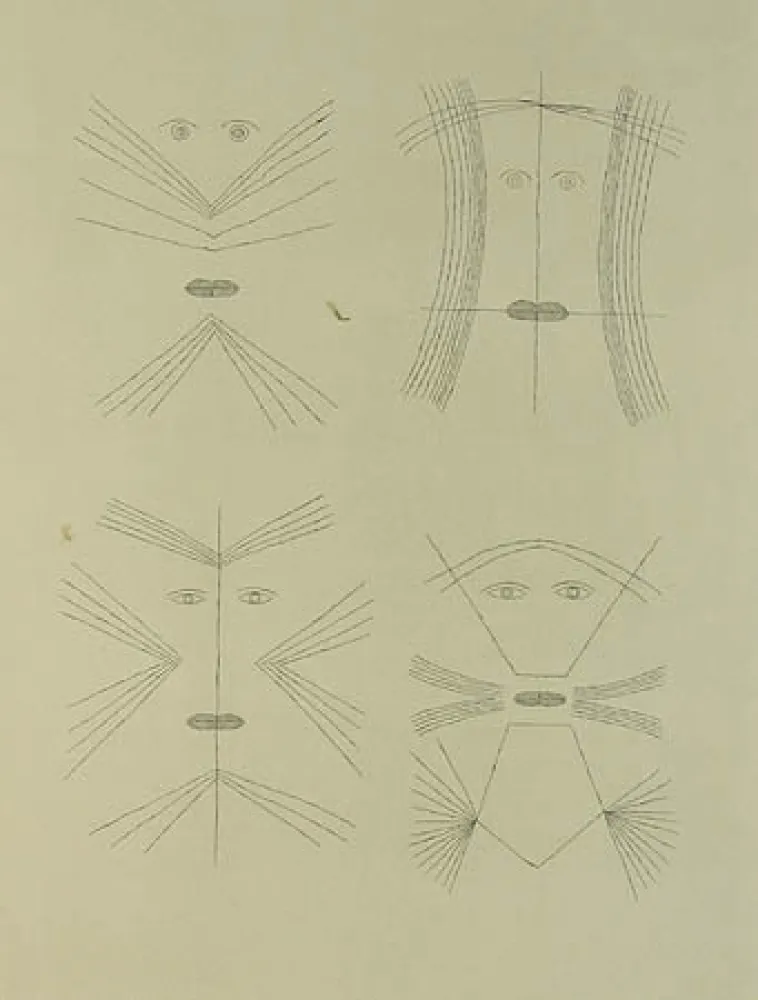 Gravure Brauner - Codex d'un visage