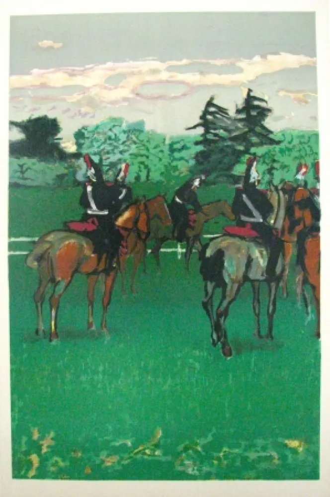 Lithographie Brianchon - Untitled