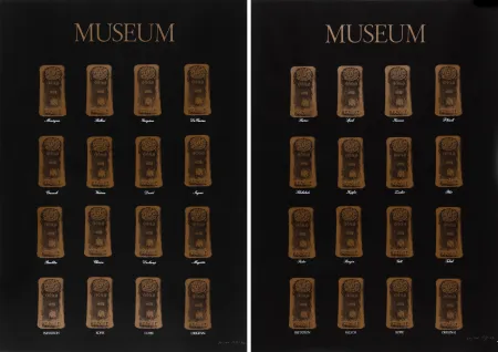 Sérigraphie Broodthaers - Museum - Museum