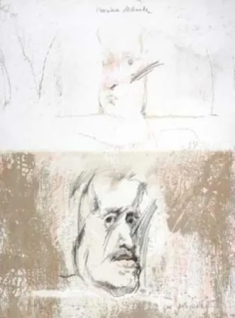 Lithographie Bru - Mariana destinada Velasquez