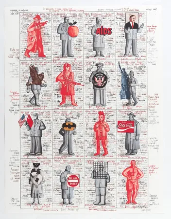 Sérigraphie Bruskin -  Portfolio «Aufbruch aus Moskau»