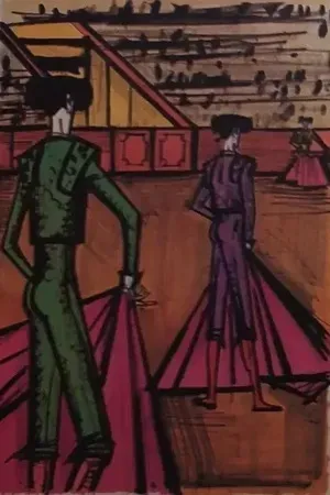 Lithographie Buffet - E l'album TOREROS (1966)