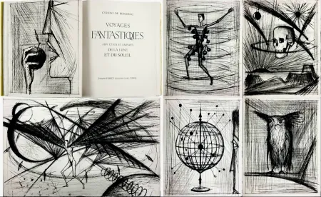 Livre Illustré Buffet - Le Voyages Fantastiques 1958