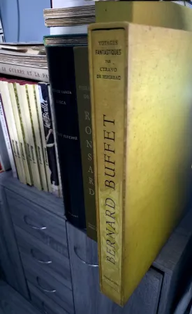 Eau-Forte Buffet - Le Voyages Fantastiques 1958