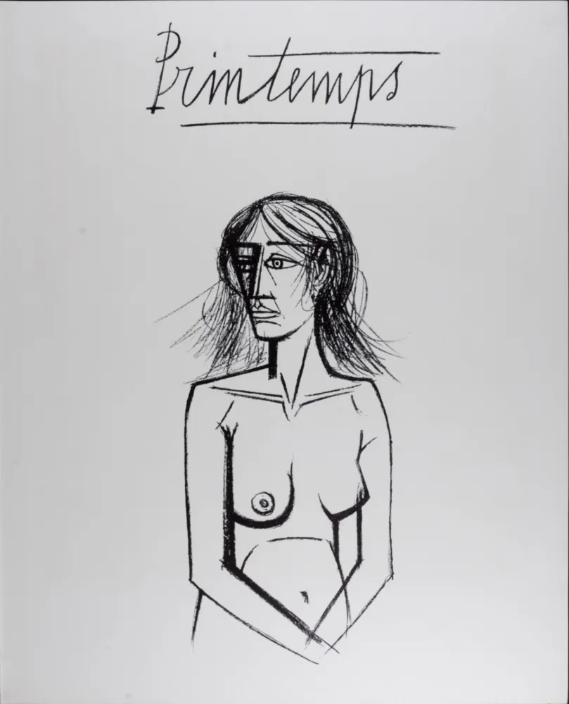 Lithographie Buffet - Printemps, 1970