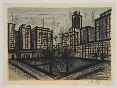 Lithographie Buffet - San Francisco 