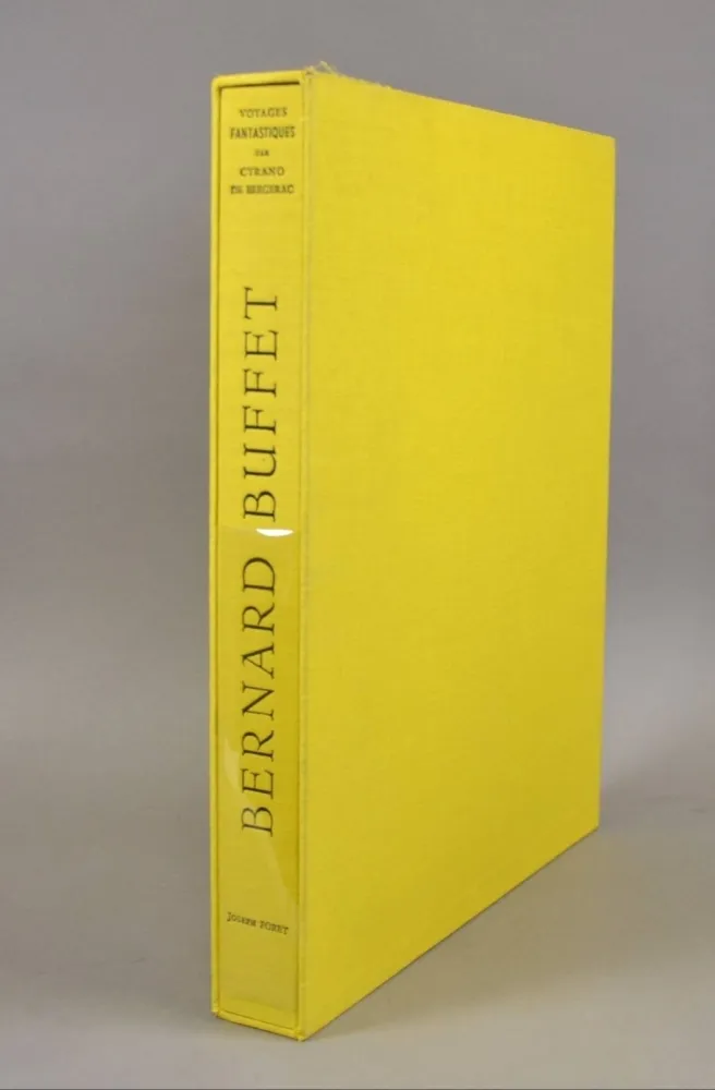 Livre Illustré Buffet -  Voyages fantastiques aux états et empires de la lune et du soleil.