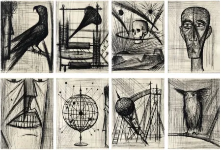 Livre Illustré Buffet - Voyages Fantastiques aux États et Empires de la Lune et du Soleil (Cyrano de Bergerac)