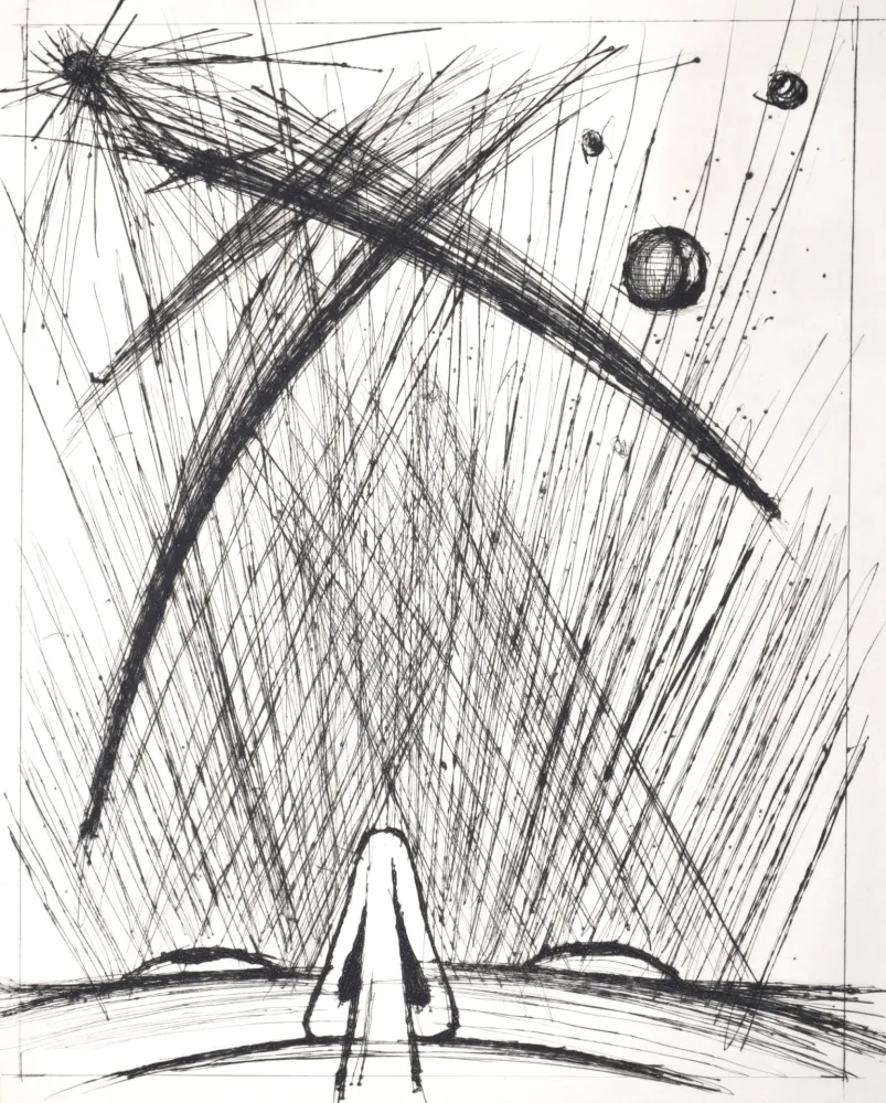 Pointe-Sèche Buffet - Voyages fantastiques de Cyrano de Bergerac, 1958