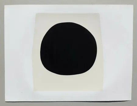 Lithographie Burri - Bianchi e neri I - Tavola F