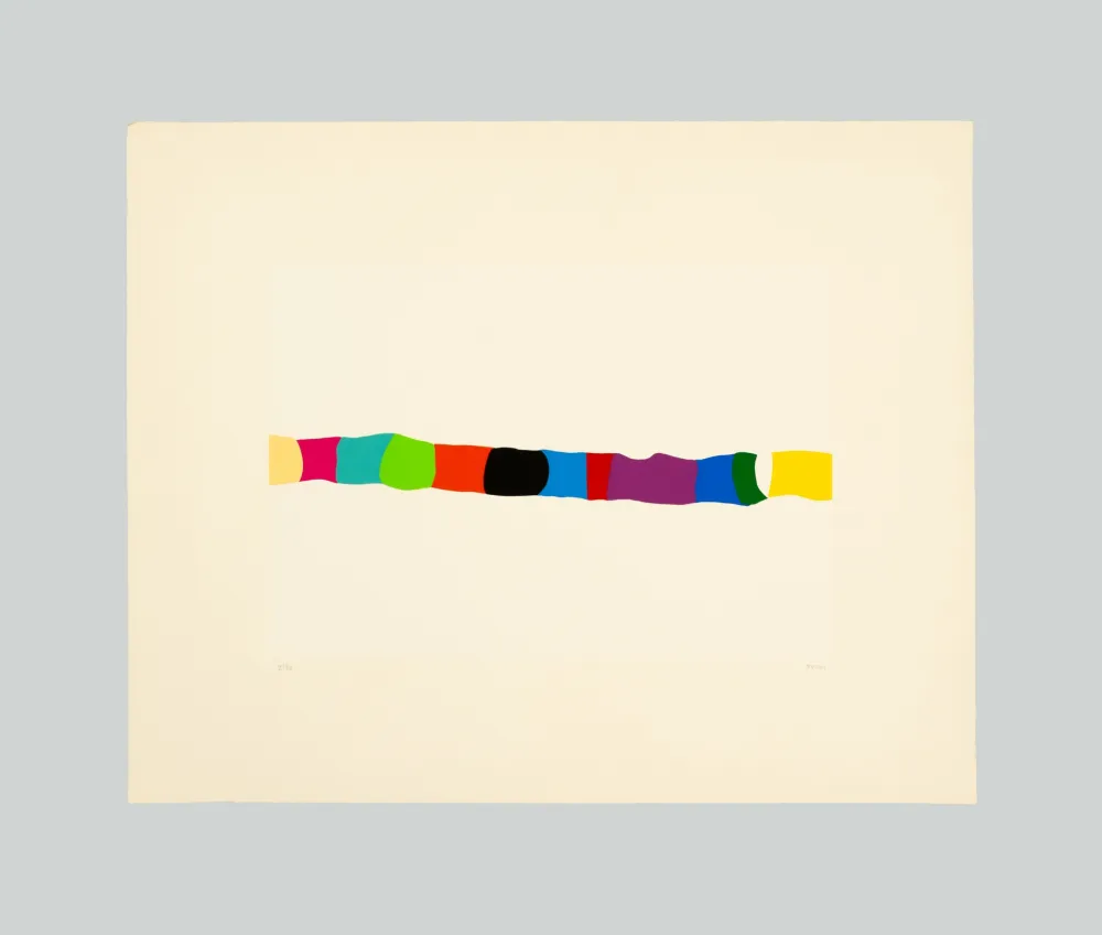 Sérigraphie Burri - Serigrafia 2-C