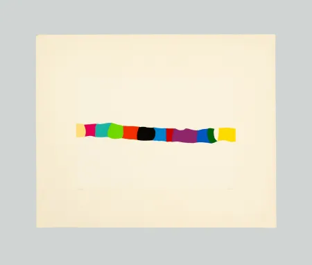 Sérigraphie Burri - Serigrafia 2-C