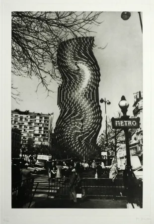 Gravure Bury - Tour Montparnasse