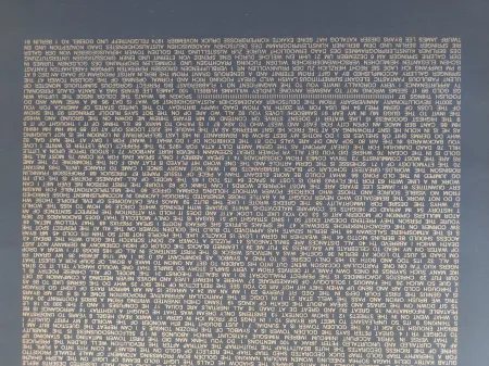 Sérigraphie Byars - The golden Tower, 1974. Diptychon. 