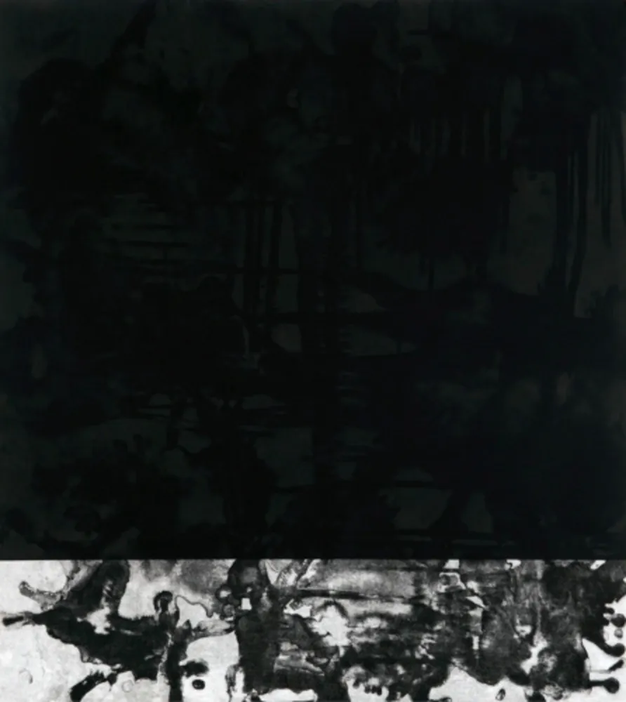 Aquatinte Cabrita Reis - E as estrelas do céu cairam na terra....I