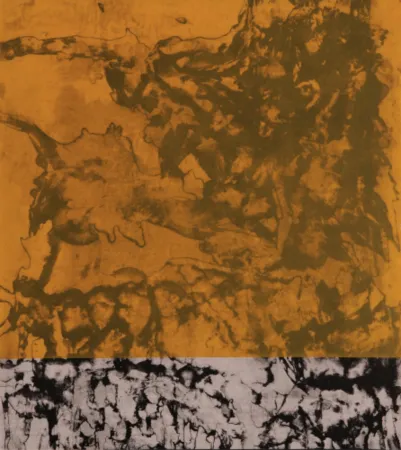 Aquatinte Cabrita Reis - E as estrelas do céu cairam na terra....II