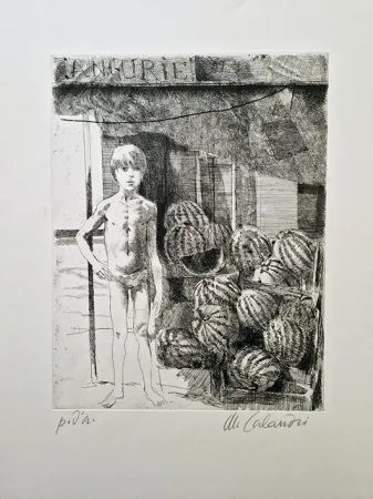 Eau-Forte Calandri - Anguria