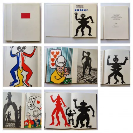 Lithographie Calder - Derriere Le Miroir