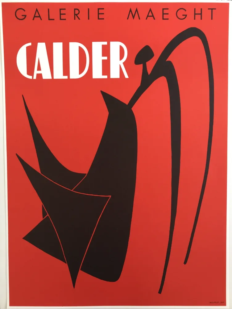 Affiche Calder - Galerie Maeght