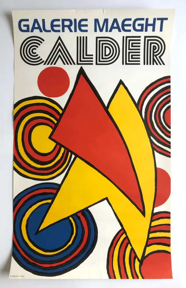 Affiche Calder - Galerie Maeght