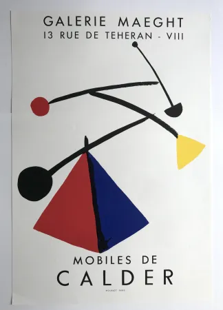 Affiche Calder - Galerie Maeght