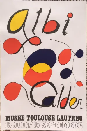 Affiche Calder - Musée Toulouse Lautrec, Albi