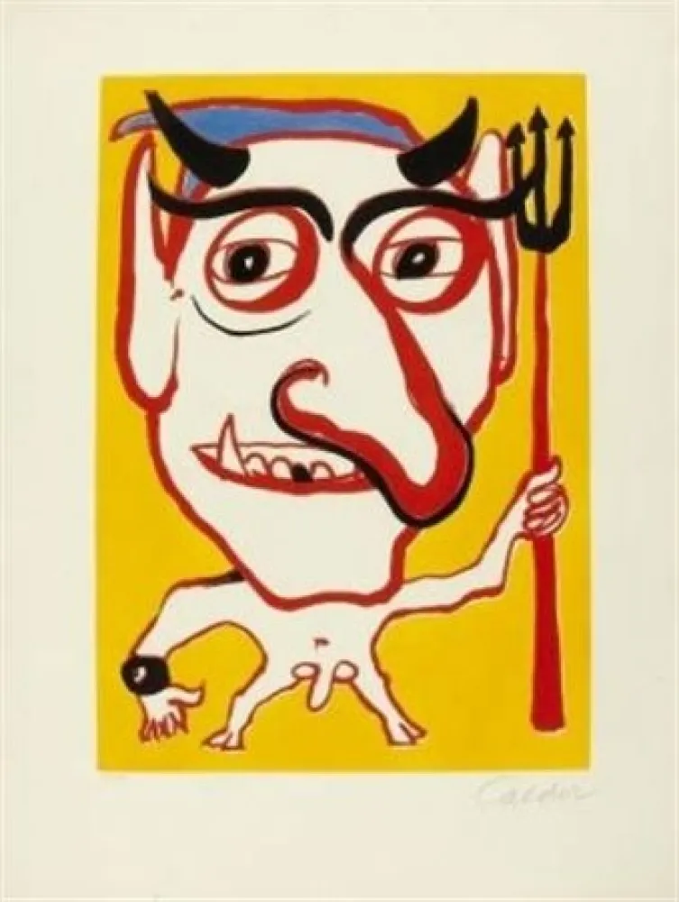 Aucune Technique Calder - SANTA CLAUS