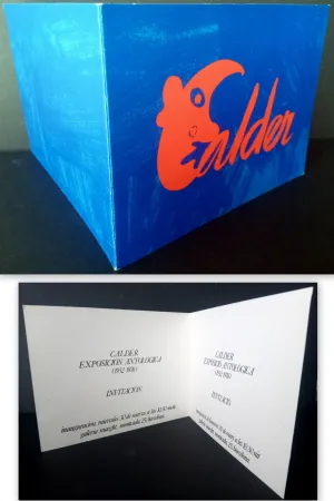 Lithographie Calder - Vernissage Calder Galería Maeght 