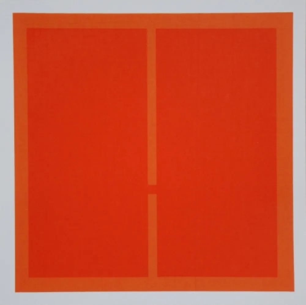 Sérigraphie Calderara - Composition