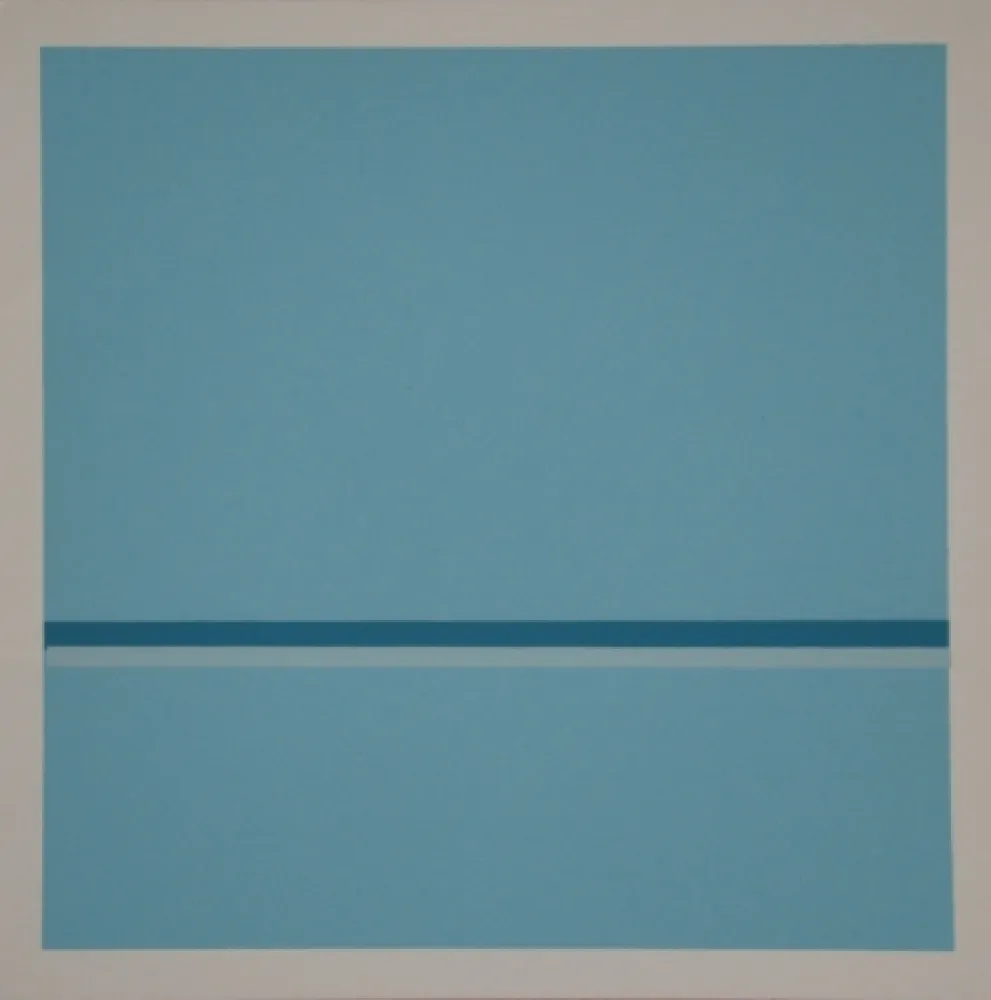 Sérigraphie Calderara - Composition