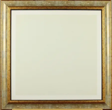 Sérigraphie Calderara - Green monochrome