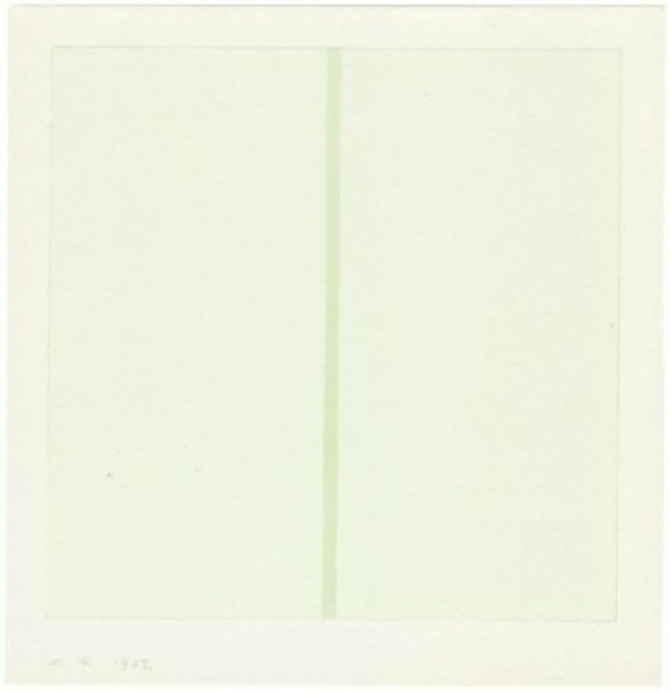 Sérigraphie Calderara - Lens Fine Art - Tav. 1