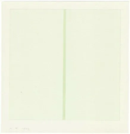 Sérigraphie Calderara - Lens Fine Art - Tav. 1