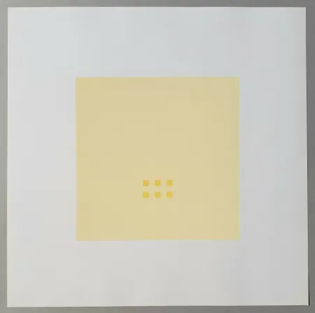 Sérigraphie Calderara - Luce spazio immagine (Tav. 3)