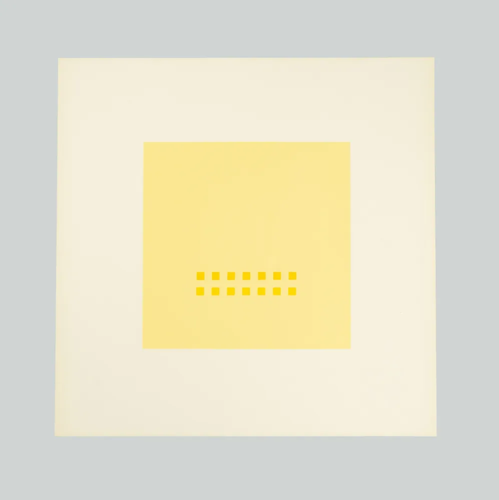 Sérigraphie Calderara - Luce spazio immagine (Tav. 6)