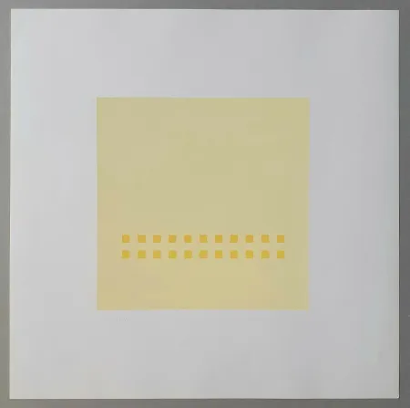 Sérigraphie Calderara - Luce spazio immagine (Tav. 7)