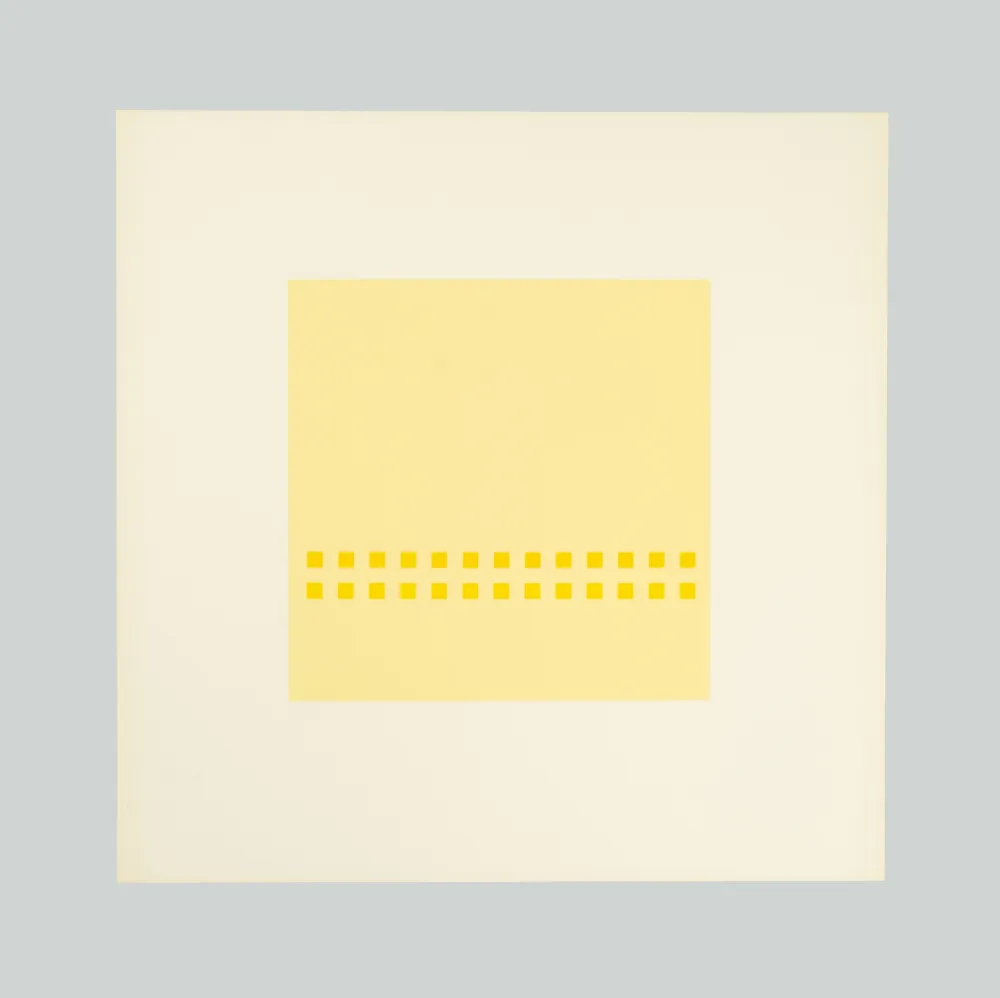 Sérigraphie Calderara - Luce spazio immagine (Tav. 8)