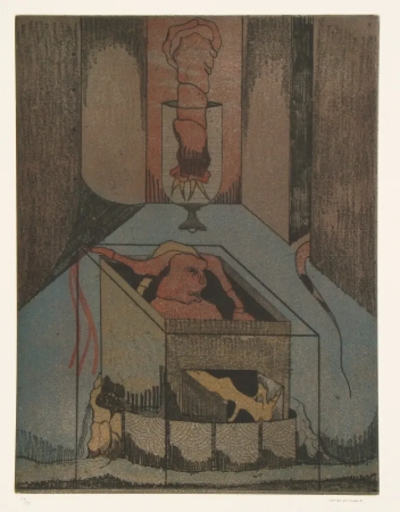 Eau-Forte Et Aquatinte Camacho  - Les vitriers