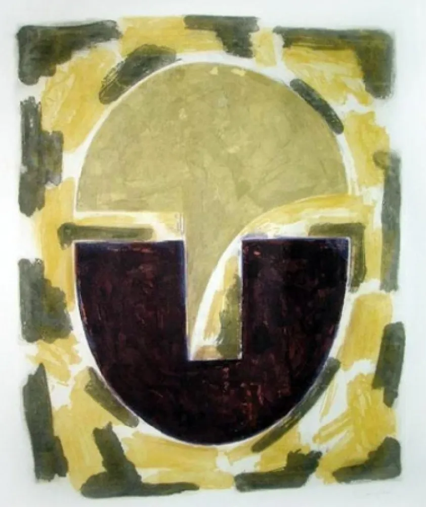 Eau-Forte Canogar - Cabeza