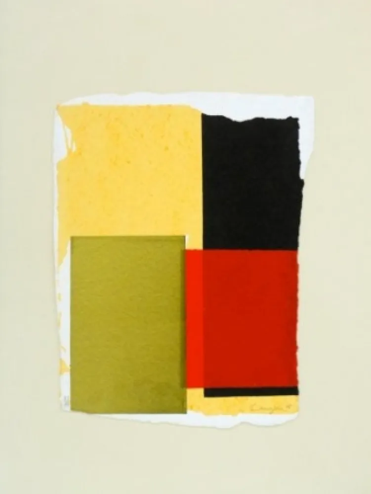 Sérigraphie Canogar - Sin Titulo