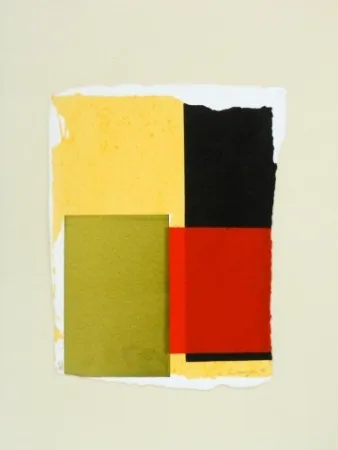 Sérigraphie Canogar - Sin Titulo