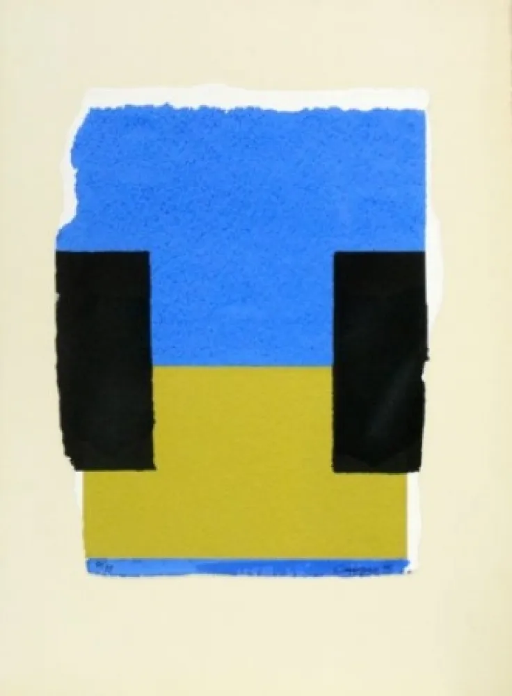 Sérigraphie Canogar - Sin Titulo