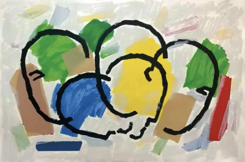 Sérigraphie Canogar - Urbana