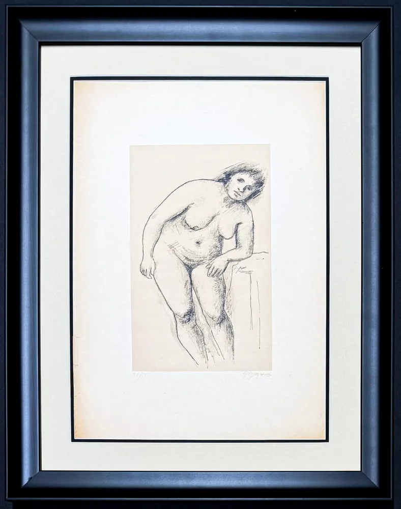 Lithographie Capogrossi - Giuseppe Capogrossi (1900–1972) - Lithograph on paper - 1943